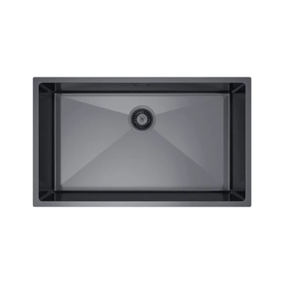 Lyxig Nano Black Single Bowl Diskbänk